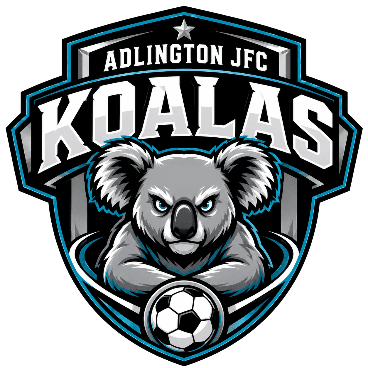 Adlington JFC Koalas team shield