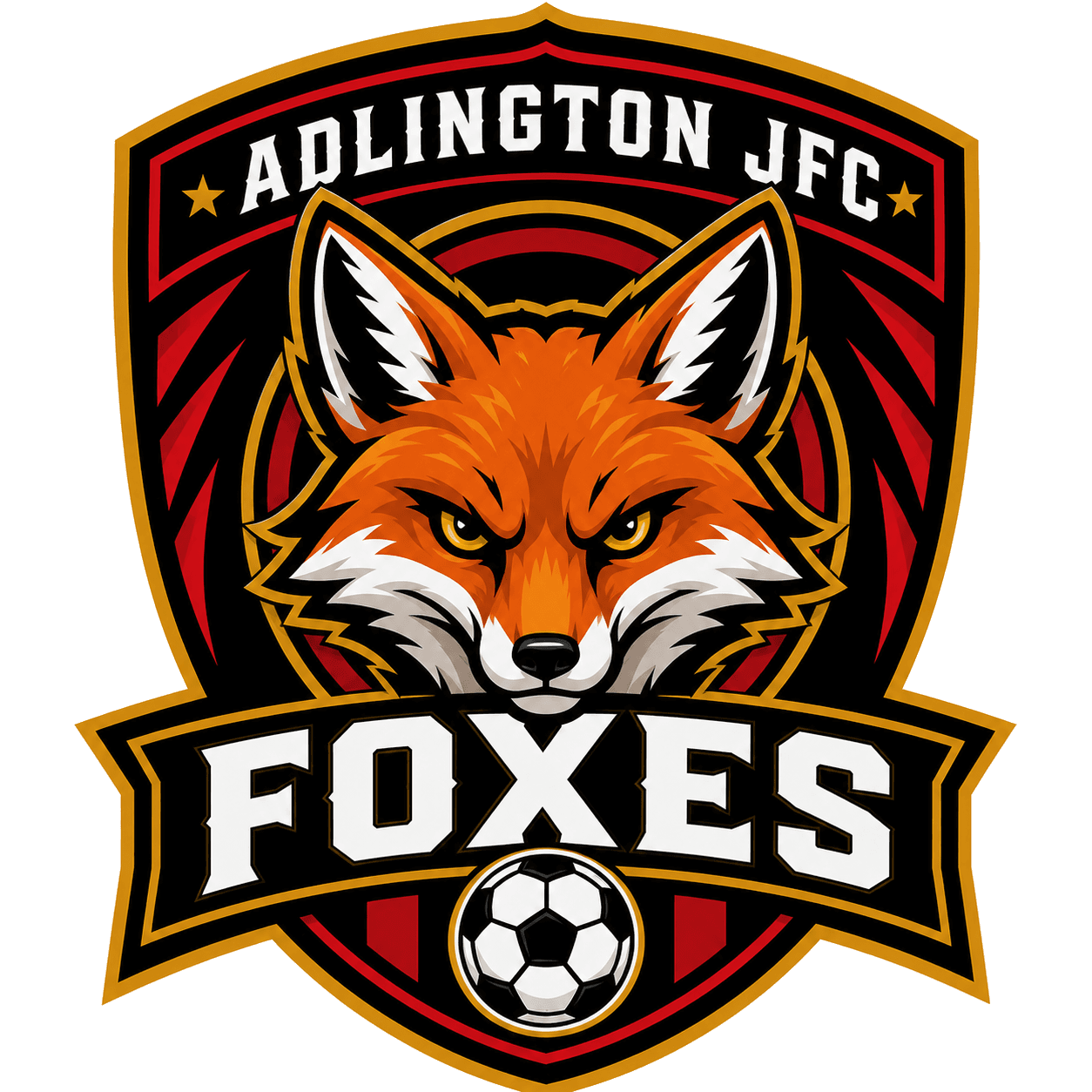 Adlington JFC Foxes team shield